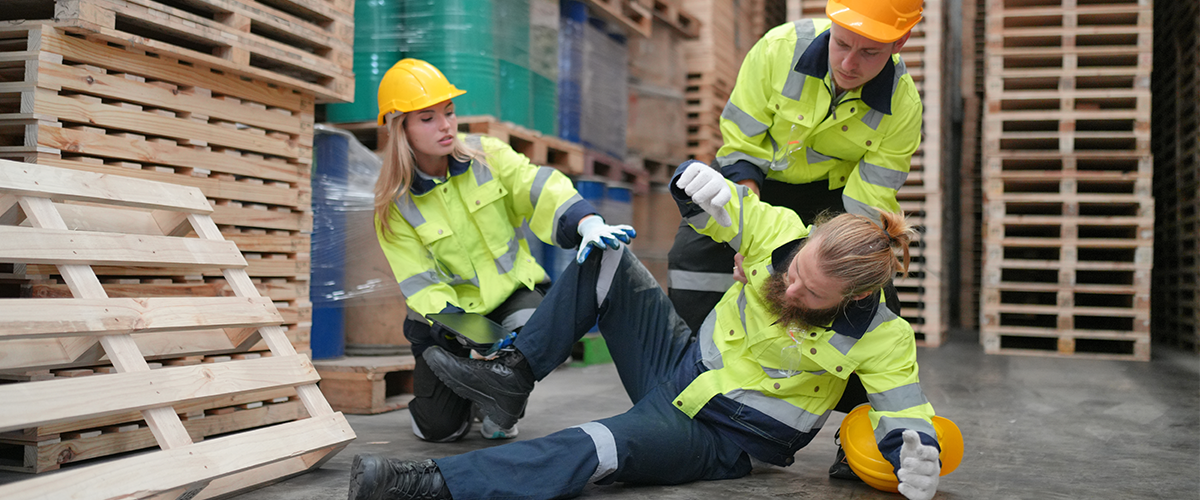 The actual cost of a workplace accident.